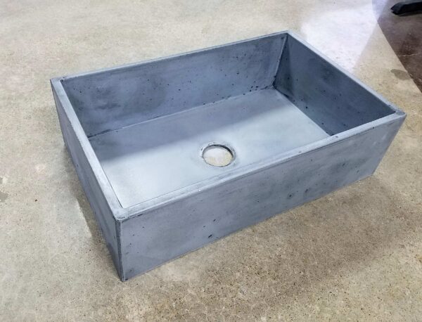 Aprong Front Concrete Sink