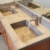 Double Basin Rectangle Sink