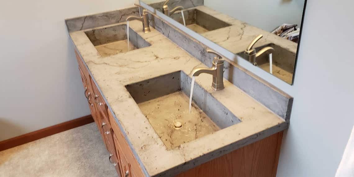 Double Basin Rectangle Sink