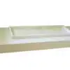 Shallow Trough Vessel Sink - with Countertop