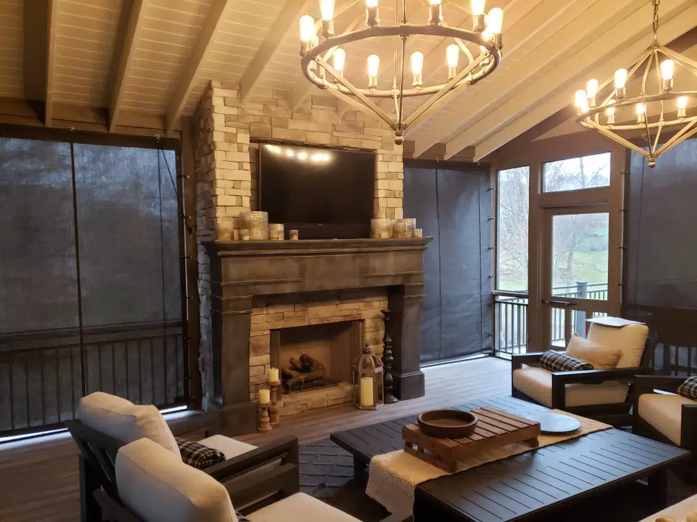 fireplace surround