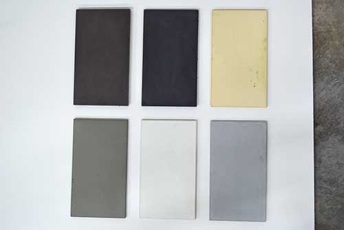 Colors of concrete countertops