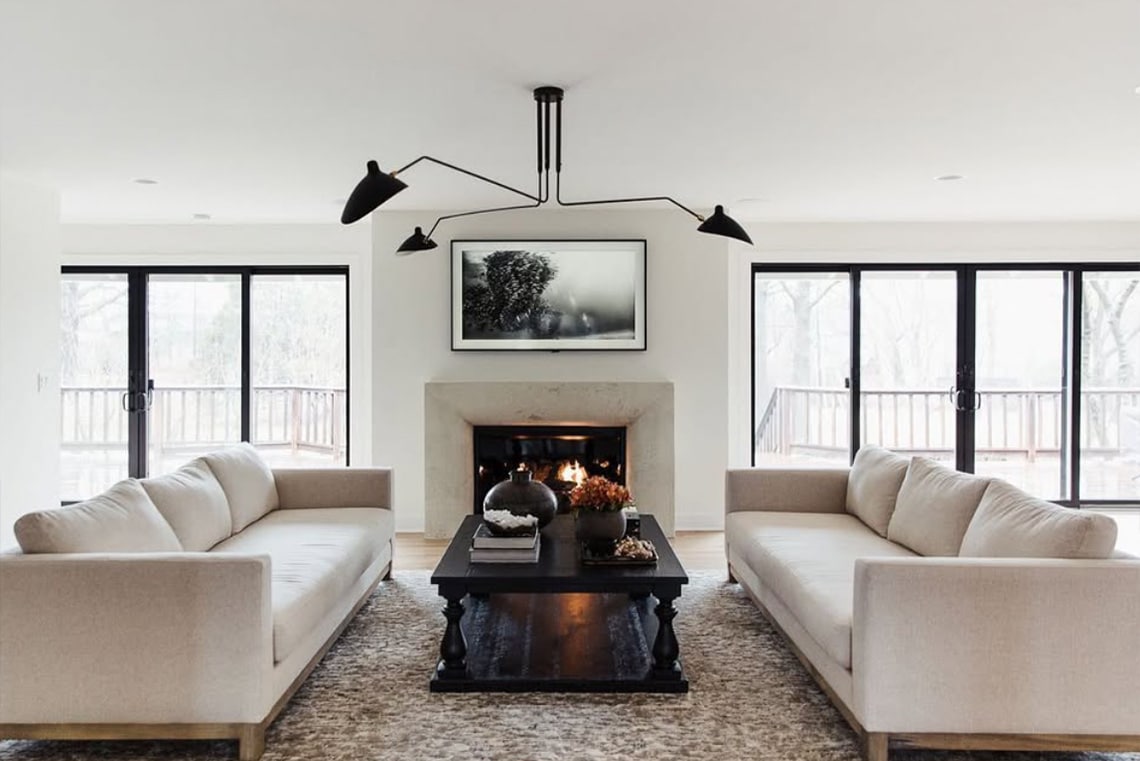 custom made fireplace surround