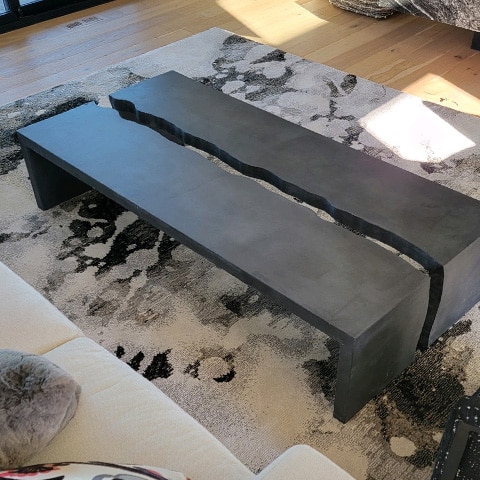 concrete side tables